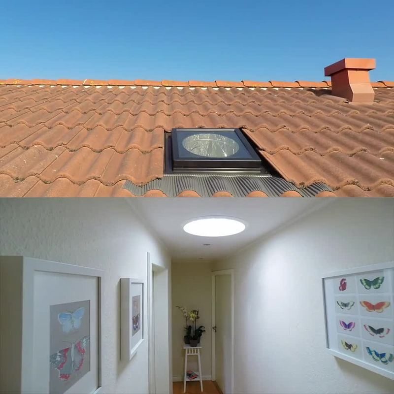 תעלת אור VELUX — תקרה פנימית